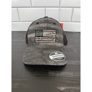 Justin Boots American Flag Camo Mesh Back Cap – NWT